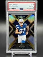2023 Panini Select 2024 XRC Prizm Laiatu Latu #518 card