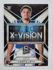 2024 Panini Spectra X-Vision Laiatu Latu #XV-LLU card