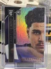 2024 Panini Totally Certified Portraits Laiatu Latu #18 card