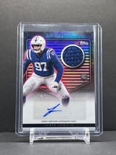 2024 Topps Midnight Rookie Jersey Autographs Laiatu Latu #RJA-LL card