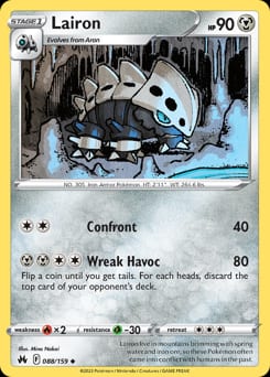 Crown Zenith Lairon #88 card