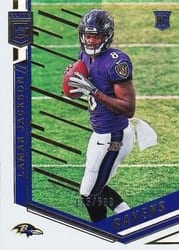 2018 Donruss Elite Base Set Lamar Jackson #167 card