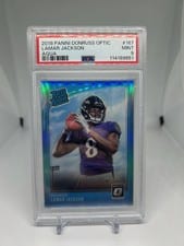 2018 Donruss Optic Lamar Jackson #167 card