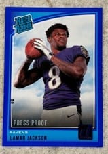 2018 Donruss Optic Lamar Jackson #167 card