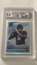2018 Donruss Optic Lamar Jackson Holo #167 card