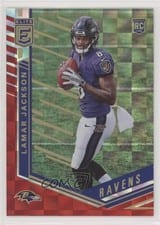 2018 Panini Donruss Elite Lamar Jackson Red #167 card