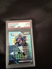 2018 Panini Prizm Lamar Jackson Lazer Prizm #212 card