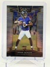 2018 Panini Select Lamar Jackson #70 card