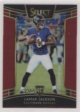2018 Panini Select Lamar Jackson #70 card