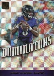 2019 Donruss Dominators Lamar Jackson #DOM-39 card