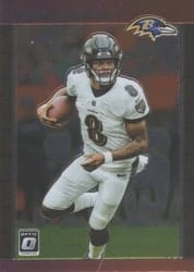 2019 Donruss Optic 1989 Tribute Lamar Jackson #89-6 card