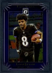 2019 Donruss Optic Elite Series Lamar Jackson #ES-6 card