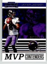 2019 Panini Contenders MVP Contenders Lamar Jackson #MVP-LJ card