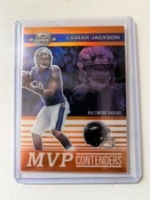 2019 Panini Contenders Optic MVP Contenders Lamar Jackson #MVP-LJ card
