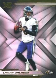 2019 Panini XR Base Set Lamar Jackson #20 card