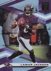 2020 Donruss Elite Base Set Lamar Jackson #19 card