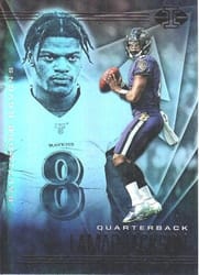 2020 Panini Illusions Base Set Lamar Jackson #3 card