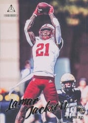 2020 Panini Luminance Base Set Lamar Jackson #167 card