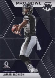 2020 Panini Mosaic Base Set Lamar Jackson #251 card