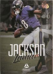 2021 Panini Luminance Base Set Lamar Jackson #7 card