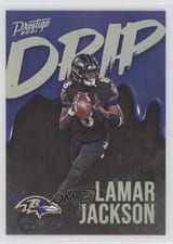 2021 Panini Prestige NFL Drip Lamar Jackson #ND-LJ card