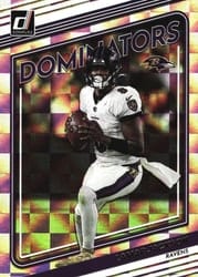 2022 Donruss Dominators Lamar Jackson #D9 card