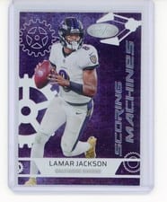 2022 Panini Certified Scoring Machines Lamar Jackson #SM-7 card