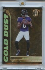 2022 Panini Gold Standard Gold Dust Lamar Jackson #GD-7 card