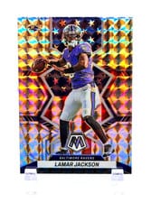 2022 Panini Mosaic Lamar Jackson #259 card