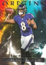 2022 Panini Origins Base Set Lamar Jackson #7 card
