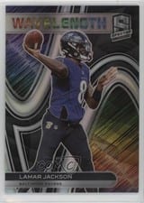2022 Panini Spectra Wavelength Lamar Jackson #WVE-22 card
