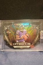 2023 Panini Obsidian Vitreous Lamar Jackson #8 card