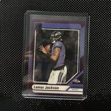 2024 Clearly Donruss Base Set Lamar Jackson #5 card