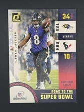 2024 Donruss Road to the Super Bowl Divisional Round Lamar Jackson #SBDR1 card