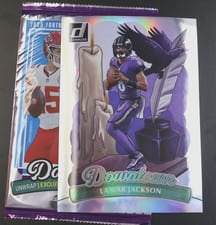 2024 Panini Donruss Downtown Lamar Jackson #1 card