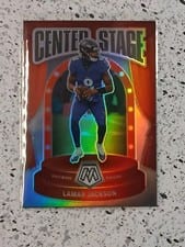 2024 Panini Mosaic Center Stage Mosaic Lamar Jackson #21 card