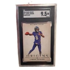 2024 Panini Origins Blank Slate Lamar Jackson #11 card