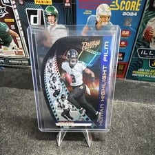 2024 Panini Prestige Human Highlight Film Lamar Jackson #12 card