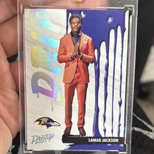 2024 Panini Prestige NFL Drip Lamar Jackson #D-LJN card