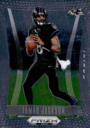 2024 Panini Prizm Deca Base Set Lamar Jackson #20 card