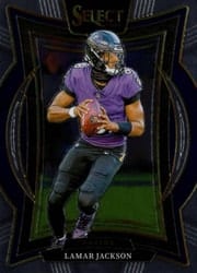 2024 Panini Select Base Set Lamar Jackson #35 card