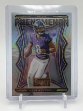 2024 Panini Select Phenomenon Lamar Jackson #16 card