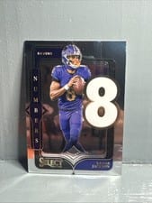 2024 Panini Select Select Numbers Lamar Jackson #11 card