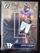 2024 Panini Zenith A to Z Lamar Jackson #12 card