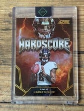 2024 Score Hardscore Lamar Jackson #HS-LJN card