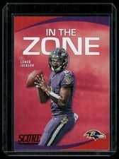 2024 Score Intergalactic Lamar Jackson #8 card
