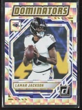 2025 Donruss Dominators Lamar Jackson #DOM-LJN card
