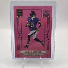 2025 Donruss Elite MVPBound Lamar Jackson #10 card