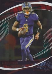 2025 Panini Absolute Countdown Calendar Base Set Lamar Jackson #97 card