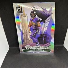 2025 Panini Donruss Downtown Lamar Jackson #1 card